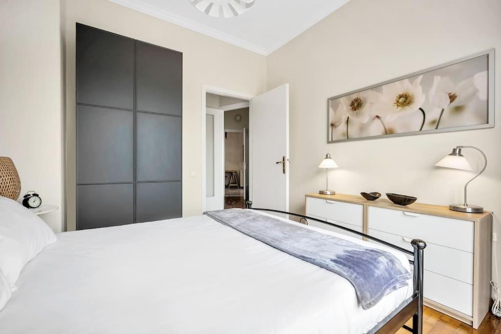 Bright Central Apartment With Splendid Sea View! Chalkís 外观 照片