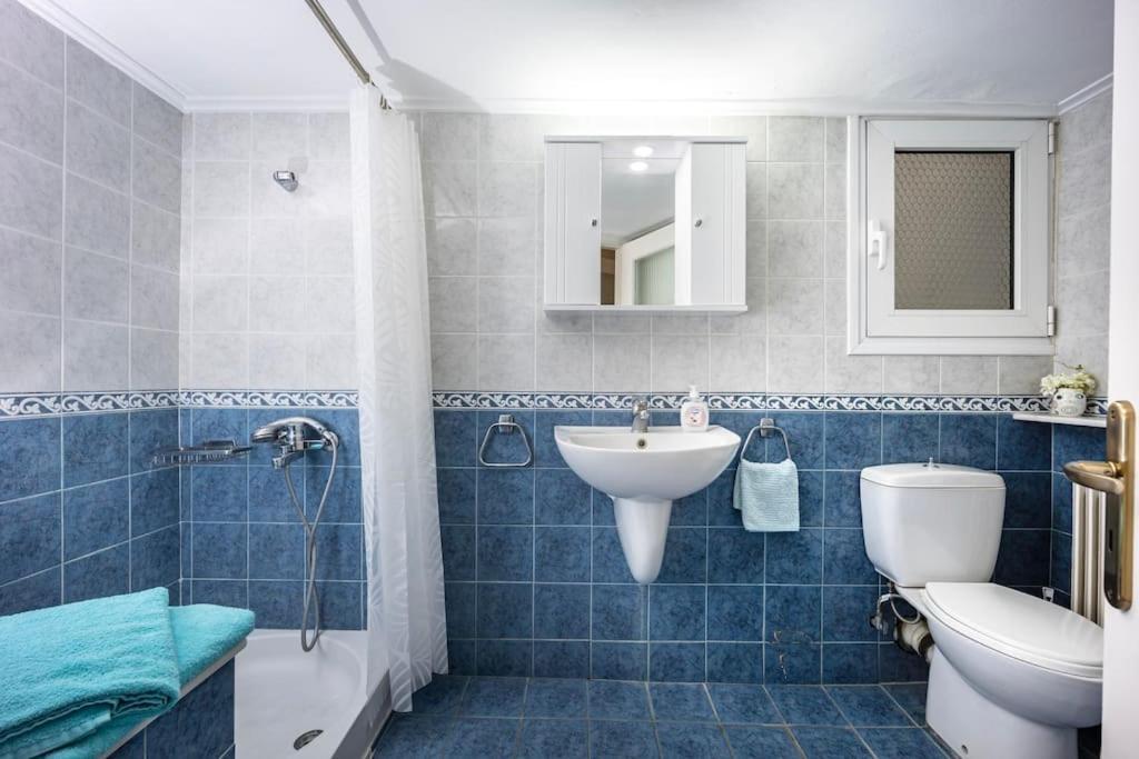 Bright Central Apartment With Splendid Sea View! Chalkís 外观 照片