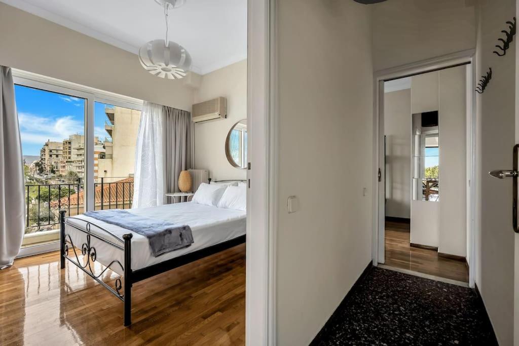 Bright Central Apartment With Splendid Sea View! Chalkís 外观 照片